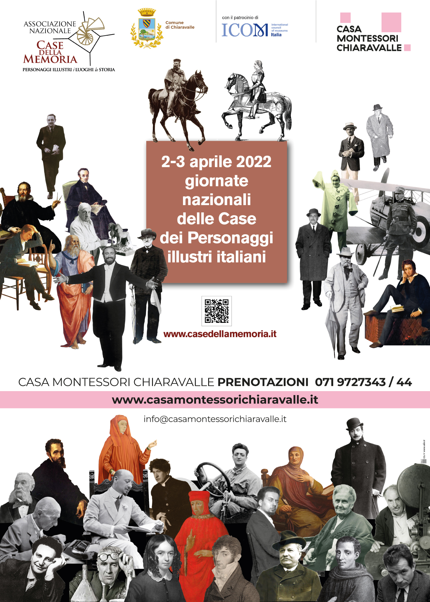 National day of the houses of Italian illustrious personalities (2-3 April)